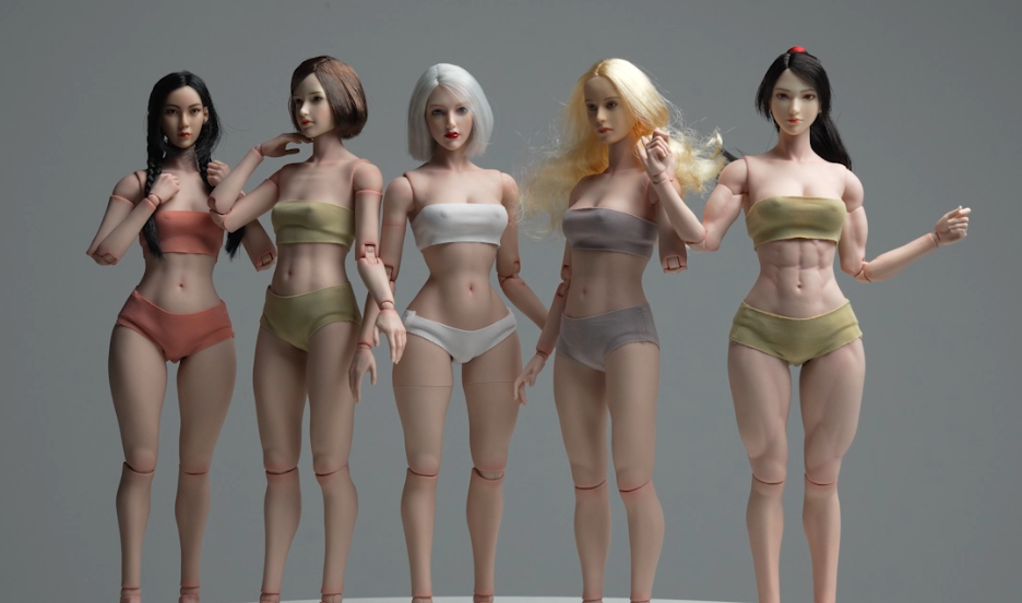 1/6デュラブル女性素体スリムウエストA（Pale Skin）WB-AT210A Amazon.com: 1/6 Scale Female Body,12inch Worldbox Female Joint